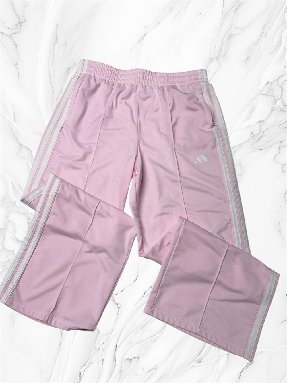 Adidas light Pink Athletic Track Pants size XL